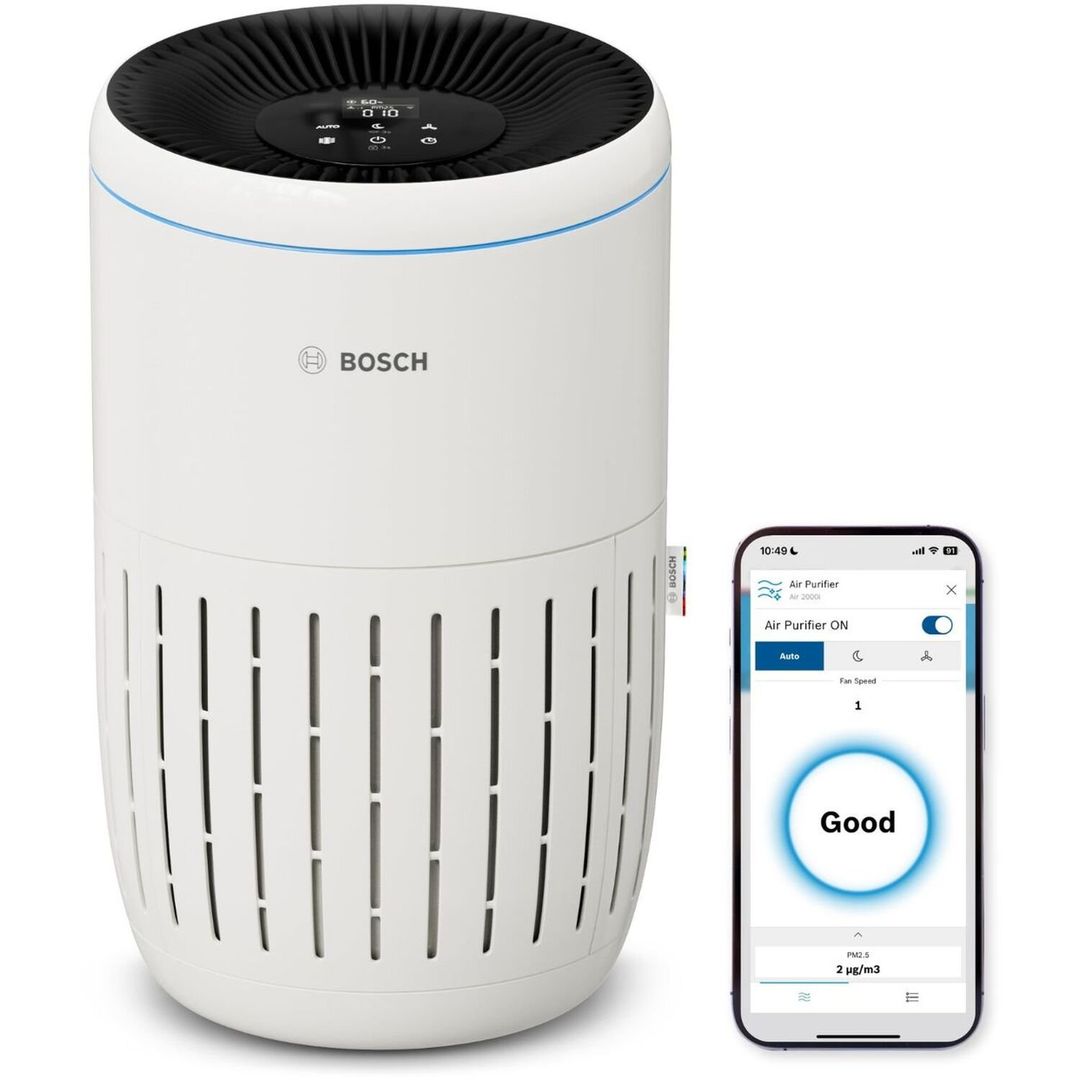 Bosch Air 2000i 3-in-1 Air Purifier - White - Image 1