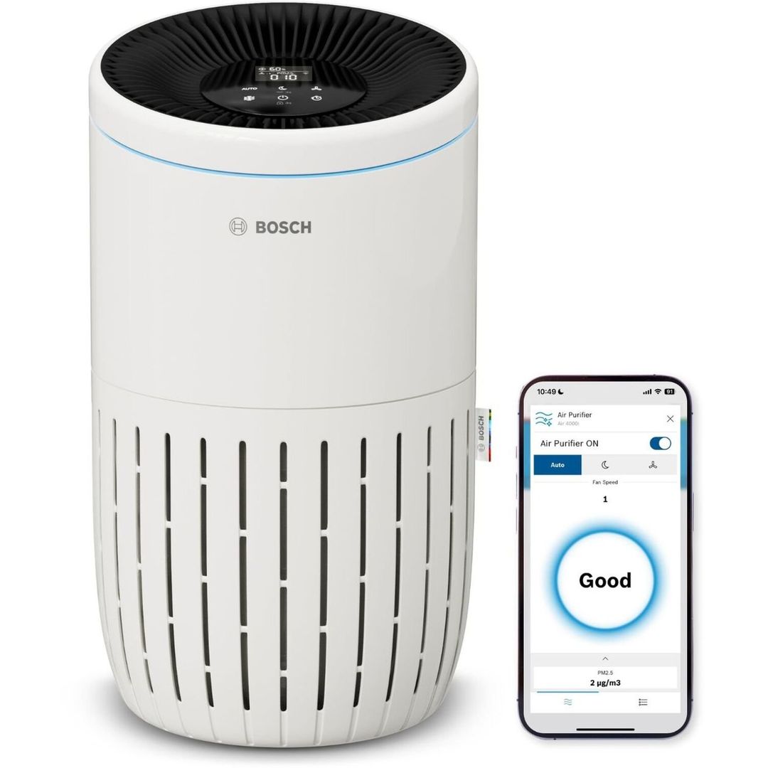 Bosch Air 4000i 3-in-1 Air Purifier - White - Image 1