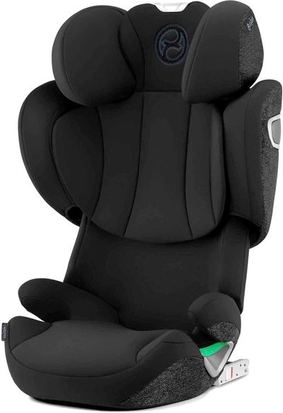 Cybex Solution T i-Fix High-back Booster Car Seat in Moon Black