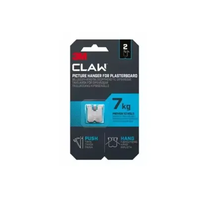 3M CLAW Plasterboard Picture Hanger 7 kg - Thumbnail 2