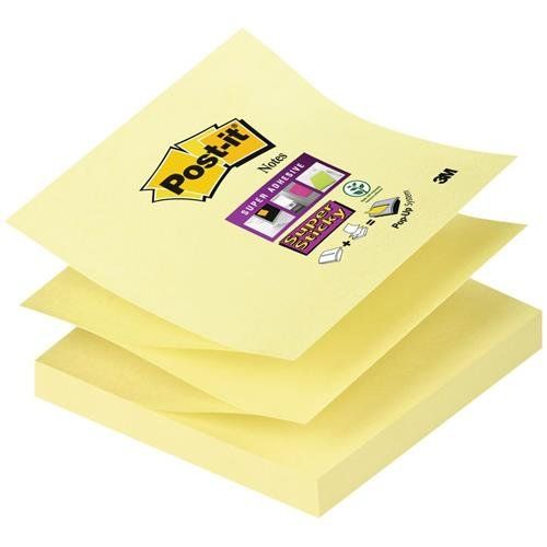 3M Z-Notes note paper Square Yellow 90 sheets Self-adhesive - Image 1