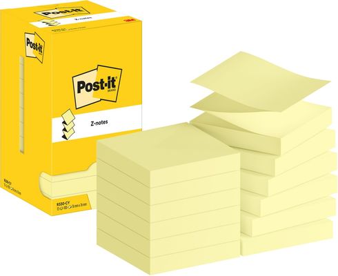 Post-It R330-CY note paper Square Yellow 100 sheets