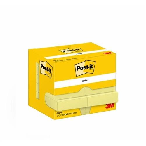 Post-It 7100290163 note paper Rectangle Yellow 100 sheets Self-adhesive - Image 1
