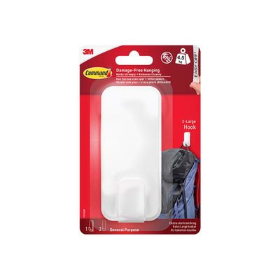 Indoor Utility Hook XL 4.5kg - White XL 4.5kg