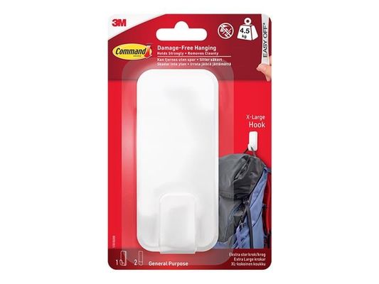 Indoor Utility Hook XL 4.5kg - White XL 4.5kg - Thumbnail 2
