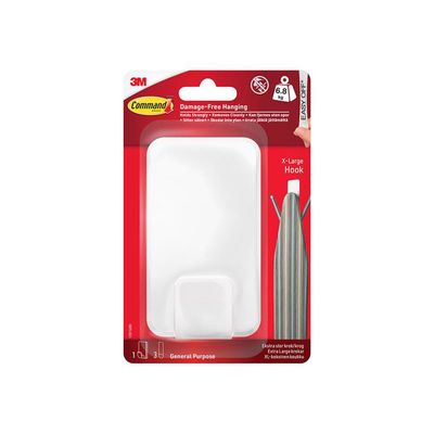 Indoor Utility Hook XL 4.5kg - White XL 6.8kg