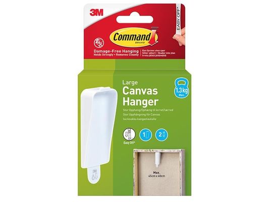 Canvas Hanger Large 1 Hook 2 String - White - Thumbnail 2
