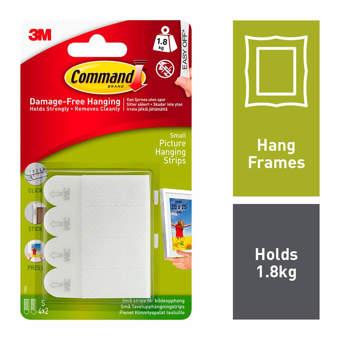 Command Small Picture Hanging Strips - Image 1