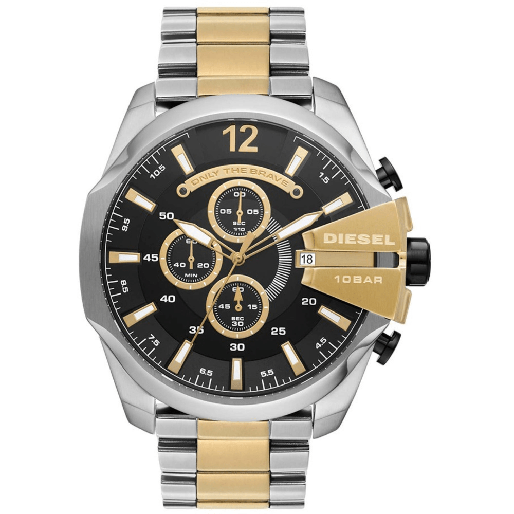 Diesel DZ4581 Mega Chief Two Tone Men's Watch - Image 1