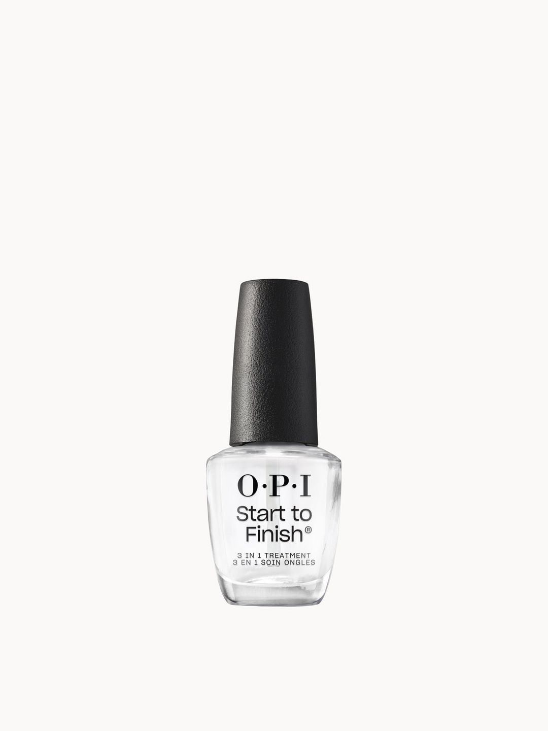 OPI Women's Start to Finish 3-in-1 Treatment in Clear | Size: 15ml - Image 1