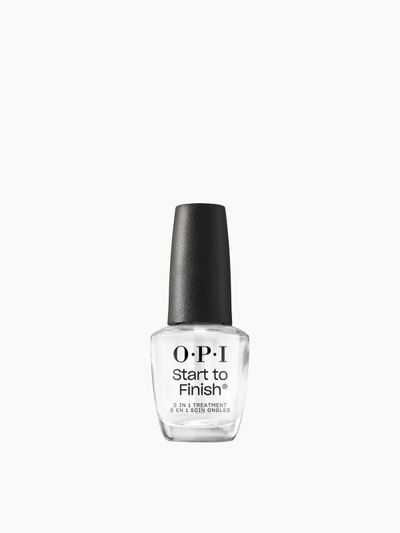 OPI Women's Start to Finish 3-in-1 Treatment in Clear | Size: 15ml