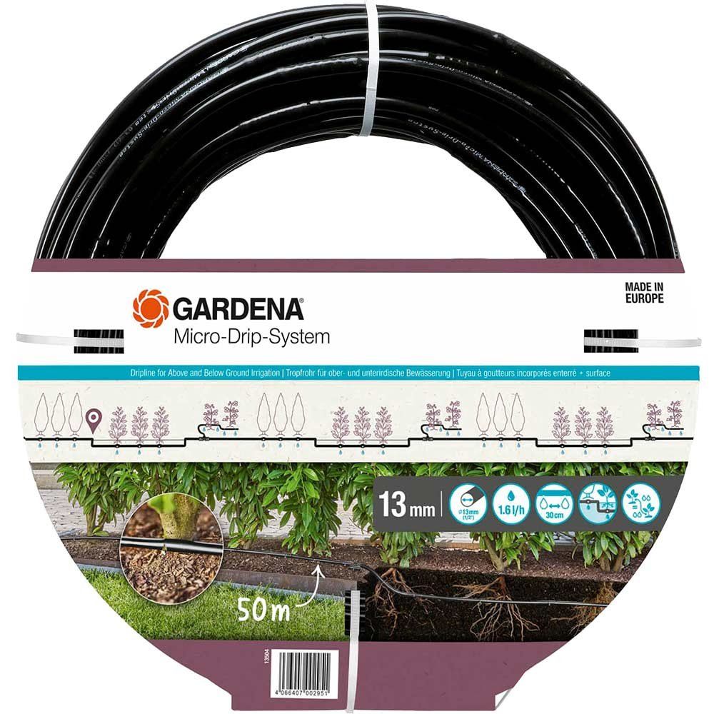 Gardena MICRO DRIP Extension Irrigation Drip Pipe 1/2" / 12.5mm 50m - Image 1
