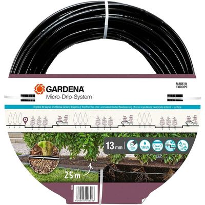 Gardena MICRO DRIP Extension Irrigation Drip Pipe 1/2" / 12.5mm 25m