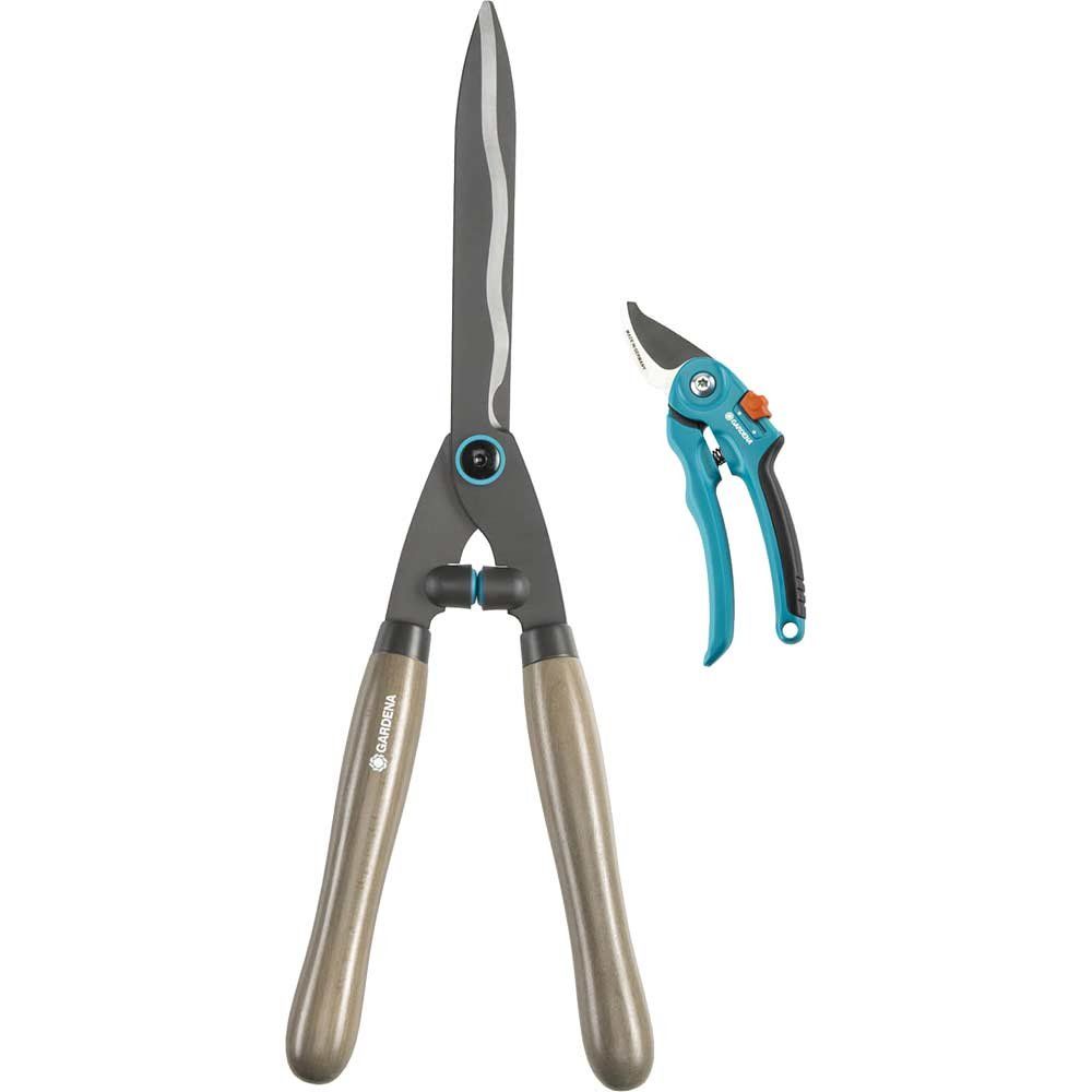Gardena Naturecut Hedge Shears and Secateurs Set - Image 1
