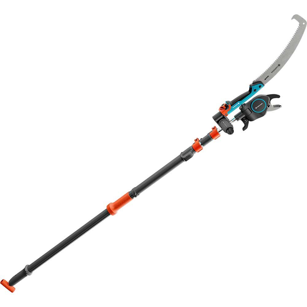 Gardena STARCUT PRO L Bypass Telescopic Tree Pruner and Loppers with Saw 4m - Image 1