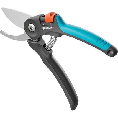 Gardena Premium Cut Bypass Secateurs - Black and Blue