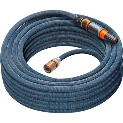 Gardena Liano XTREME Textile Hose Pipe Set 1/2" / 12.5mm 20m Blue