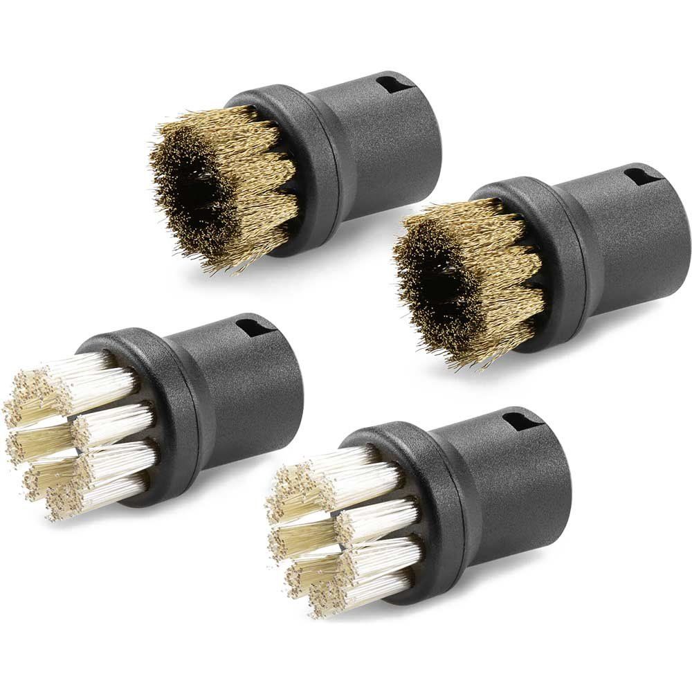 Karcher 4 Piece Power Brush Set for SC and SG Steam Cleaners - Image 1