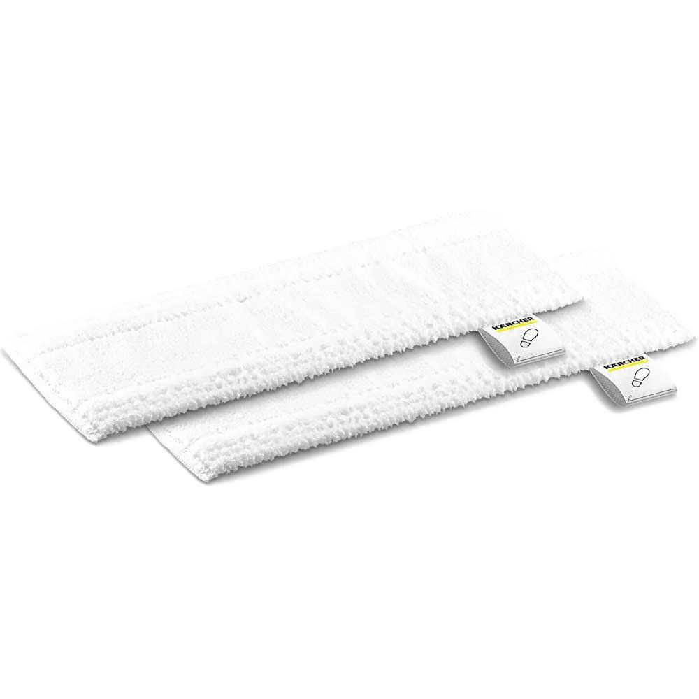 Karcher Sensitive Floor Cleaning Cloths for SC EASYFIX Steam Cleaners Pack of 2 - Image 1