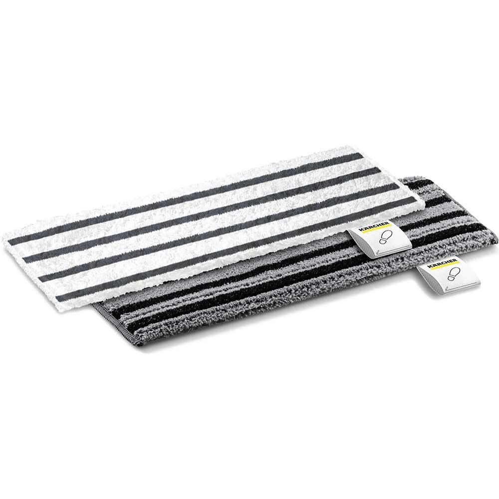 Karcher Power Floor Cloths for SC EASYFIX Steam Cleaners Pack of 2 - Image 1