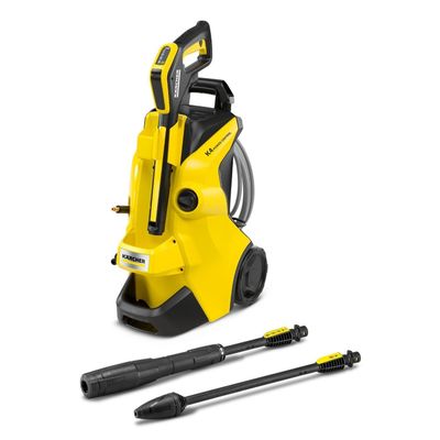 KARCHER K4 Power Control Pressure Washer - 130 bar, Yellow,Black