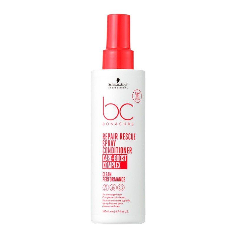 Schwarzkopf BC Bonacure Repair Rescue Spray Conditioner 200ml in Clear - Image 1