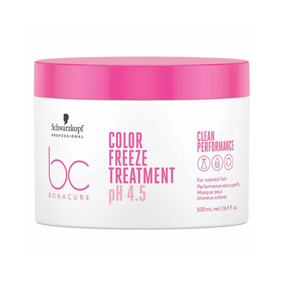 Schwarzkopf Bc Bonacure Color Freeze Treatment in Clear | Size: 500ml - Thumbnail 2