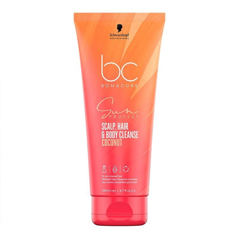Schwarzkopf Clean Sun Cleanse in Coral - Image 1
