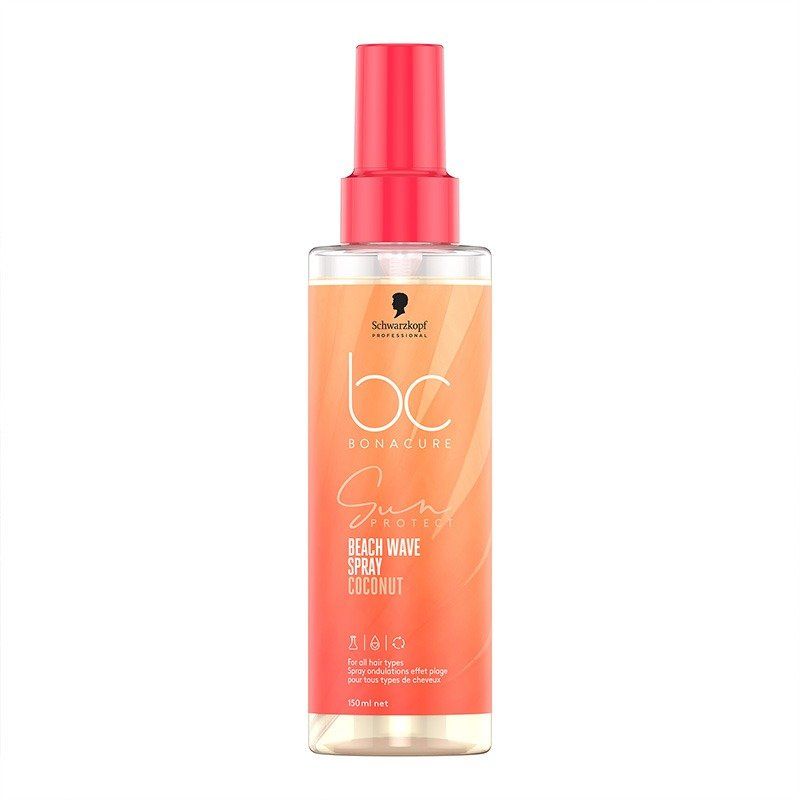 Schwarzkopf Clean Sun Beach Waves Spray in Coral - Image 1