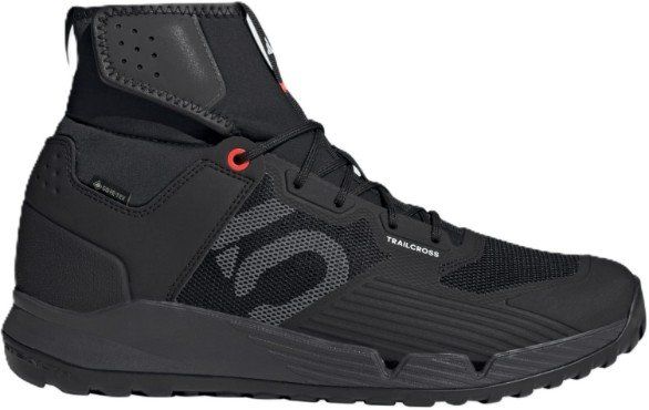 Five Ten Trailcross GTX Gore-Tex MTB Shoes - Core Black / Grey Three / Solar Red, 8