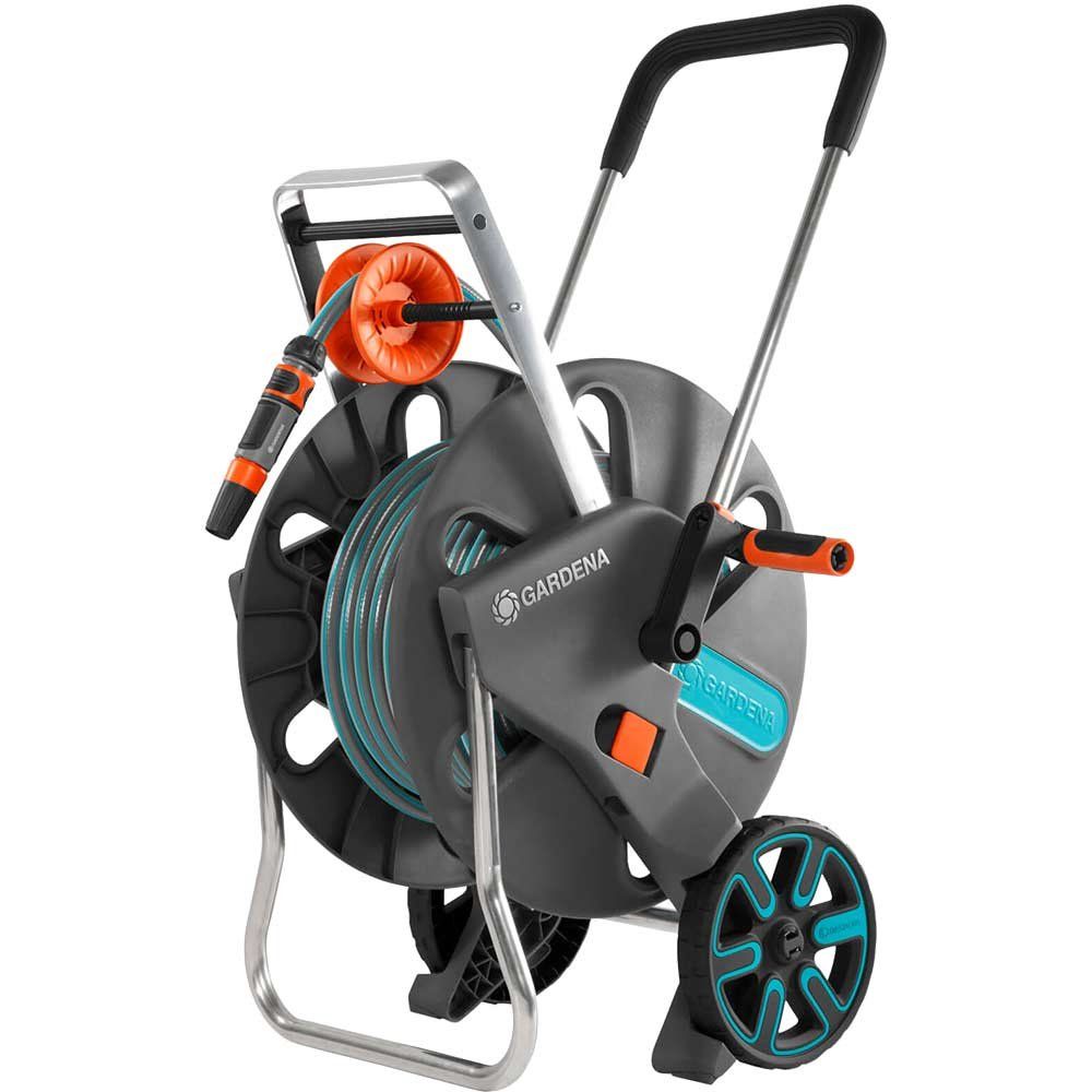 Gardena CleverRoll L Easy Hose Trolley Set 1/2" / 12.5mm 50m - Image 1