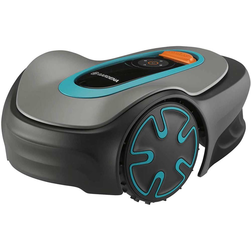 Gardena SILENO Minimo Robotic Lawnmower 500 1 x 2ah Integrated Li-ion Battery Charger - Image 1
