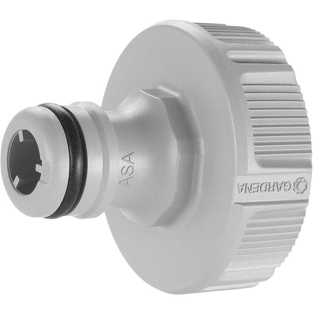 Gardena ORIGINAL Threaded Tap Hose Pipe Connector 26.5mm & 33.3mm - Image 1