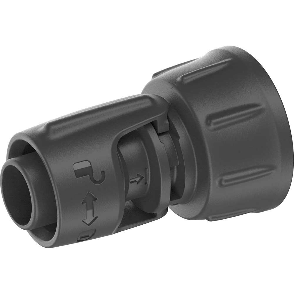 Gardena MICRO DRIP Threaded Tap to 1/2" /12.5mm Pipe Connector 26.5mm - Image 1
