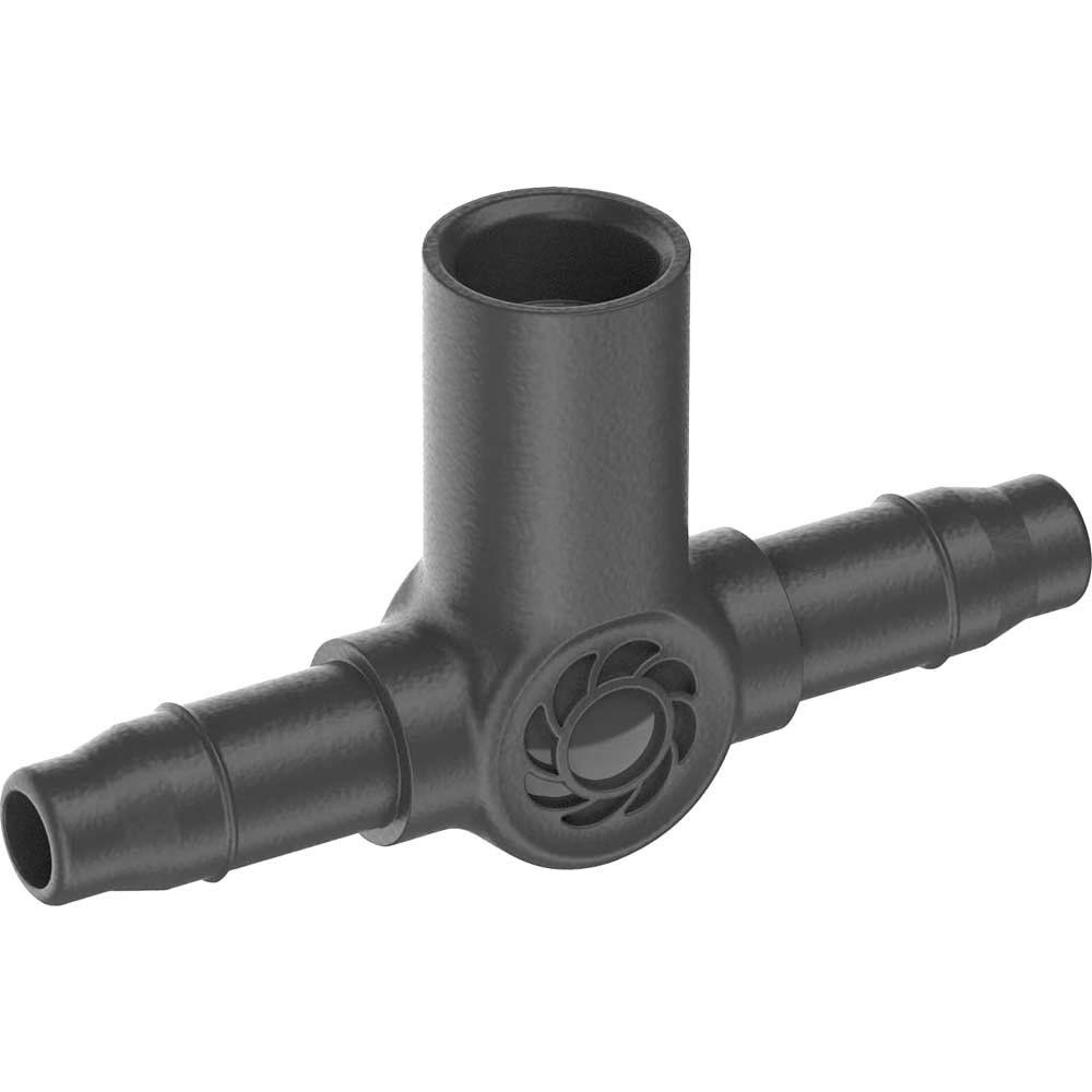 Gardena MICRO DRIP T Joint Connector for Spray Nozzles 3/16" / 4.6mm Pack of 5 - Image 1