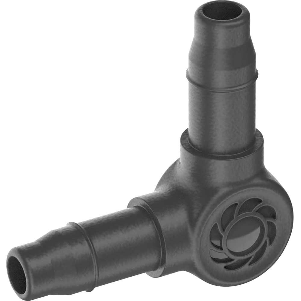 Gardena MICRO DRIP L Joint Pipe Connector 3/16" / 4.6mm Pack of 10 - Image 1