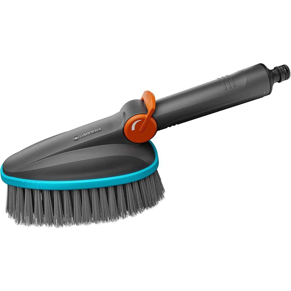 Gardena CLEANSYSTEM Medium Soft Adjustable Hand Brush - Image 1