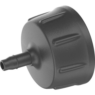 Gardena MICRO DRIP Threaded Tap to 3/16" / 4.6mm Pipe Connector 26.5mm