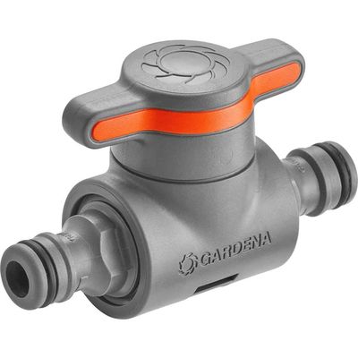 Gardena ORIGINAL Coupling with Adjustable Control Valve 1/2" / 12.5mm Pack of 1