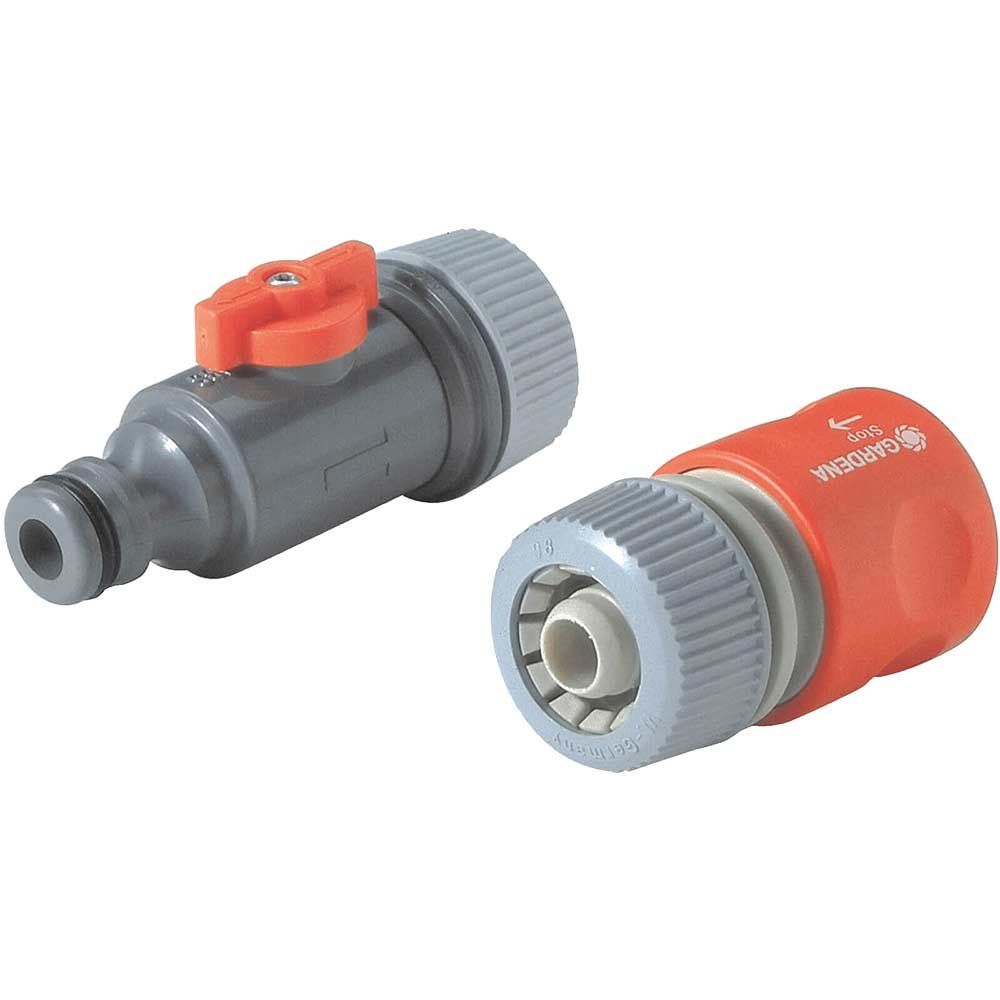 Gardena Soaker Hose Pipe Connection Set 1/2" / 12.5mm - Image 1