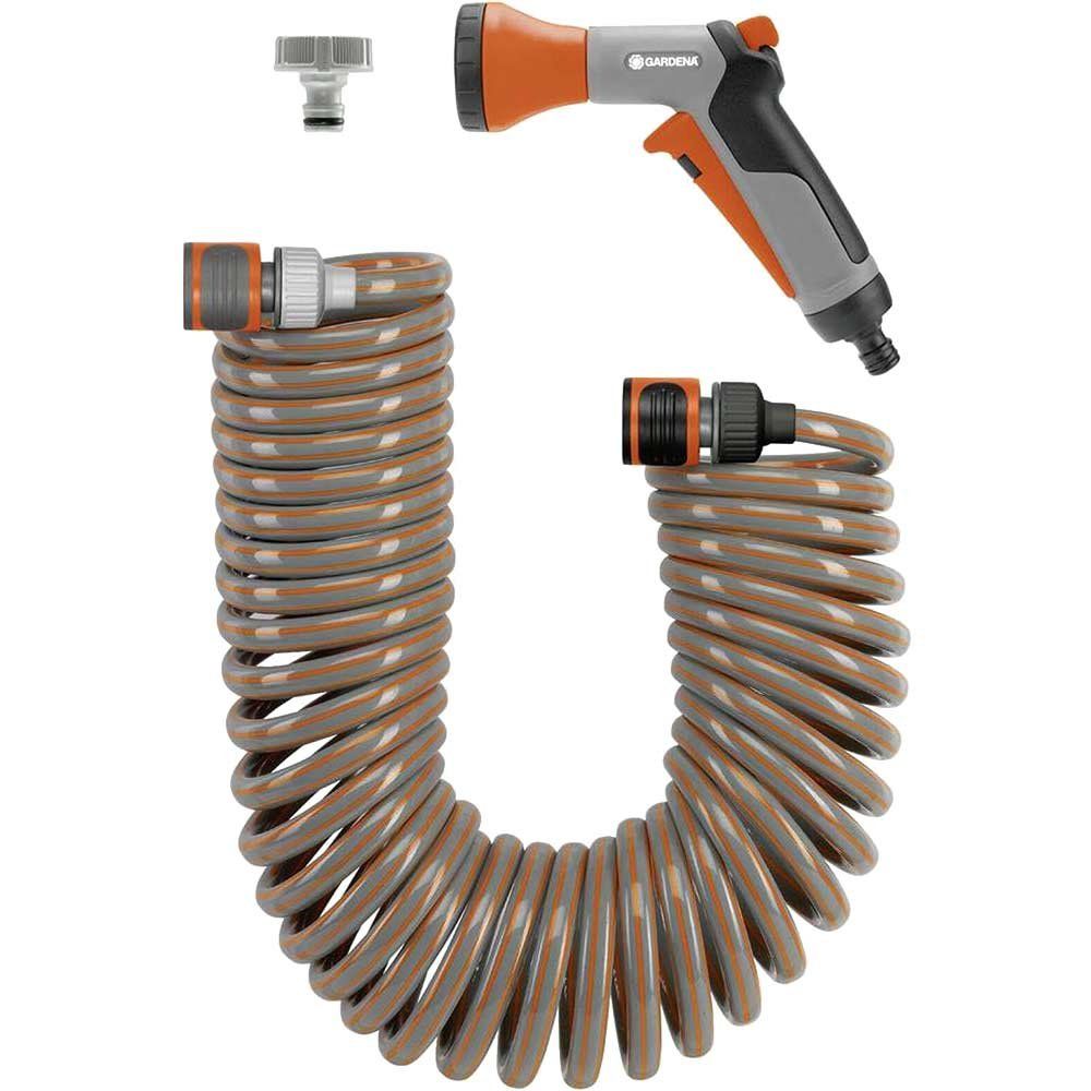 Gardena Spiral Hose Pipe Set 1/2" / 12.5mm 10m - Image 1