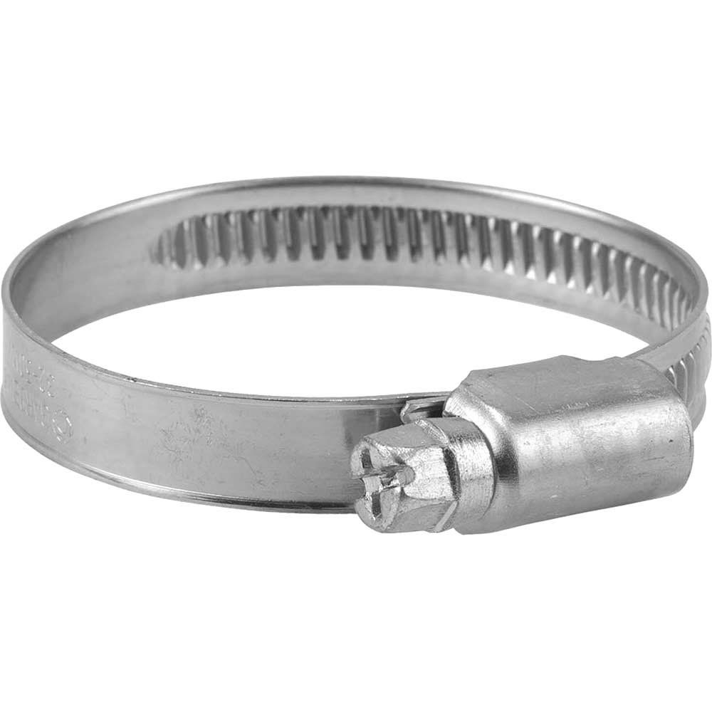 Gardena Bright Galvanised Hose Clip 32mm - 50mm Pack of 1 - Image 1