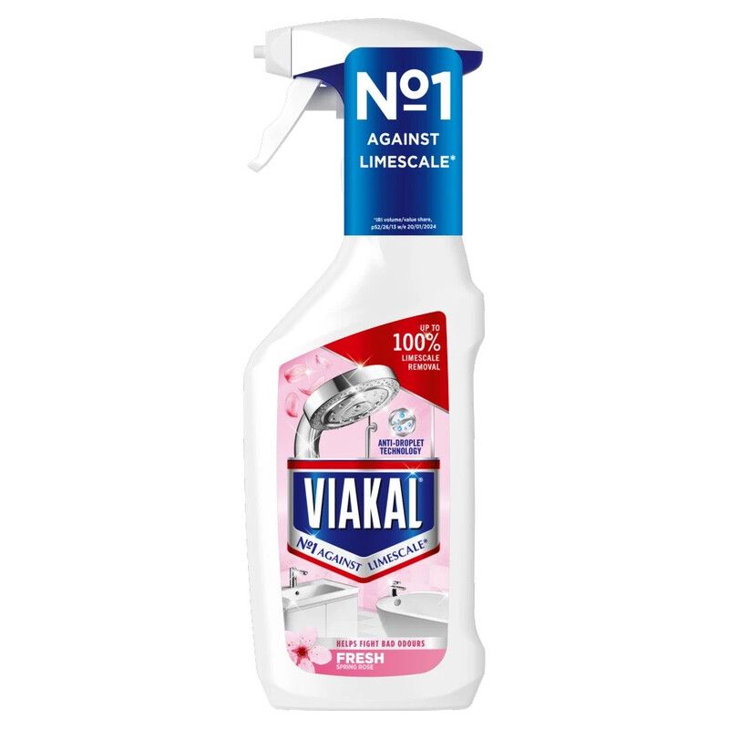 Viakal Fresh Limescale Remover Spray 500ML - Image 1