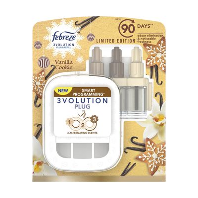 Febreze 3Volution Plug In Starter Kit - Vanilla Cookie