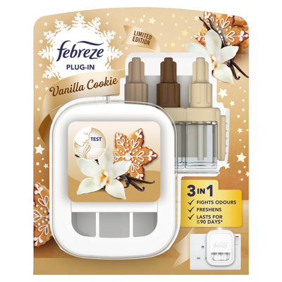 Febreze 3Volution Plug In Starter Kit - Vanilla Cookie - Thumbnail 2