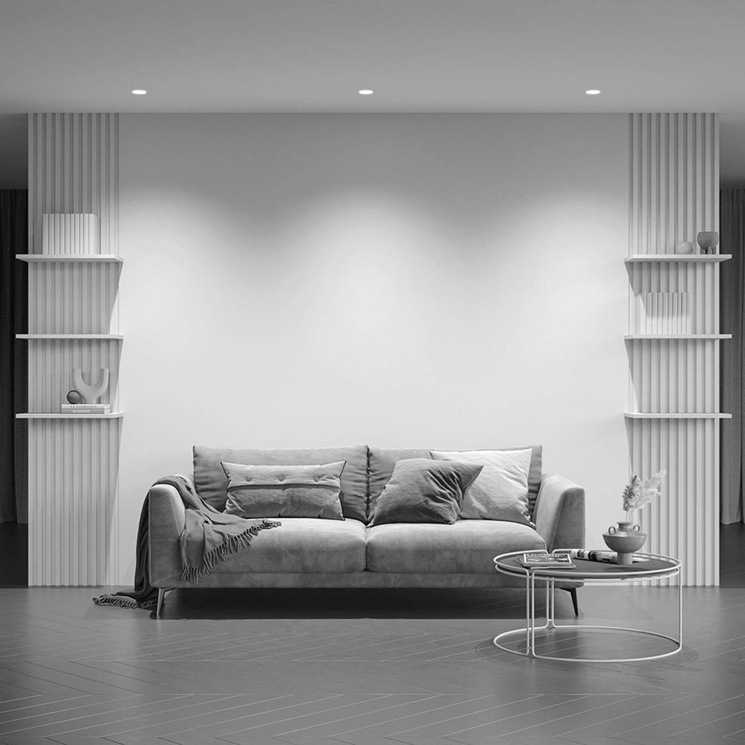 Maytoni recessed light Share, white/white, Ø 14 cm, aluminium, GU10 - Image 1