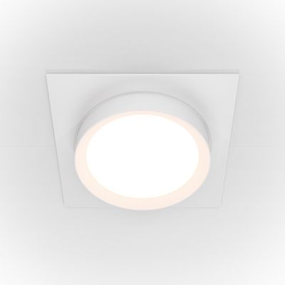 Maytoni Hoop recessed light, angular, white - Thumbnail 2