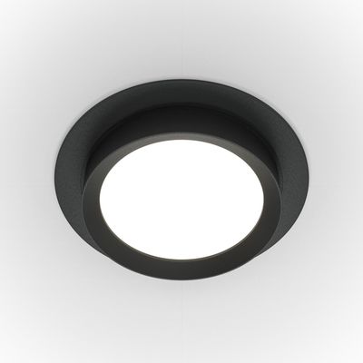 Maytoni Hoop recessed light, round, black - Thumbnail 2