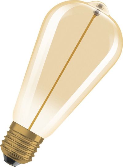 OSRAM Vintage 1906 rustic LED bulb E27 2.2W gold