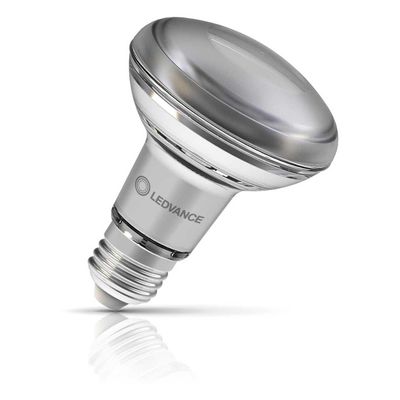 Ledvance LED R80 Reflector 8.5W E27 Performance Class Warm White 36° Diffused (100W Eqv)